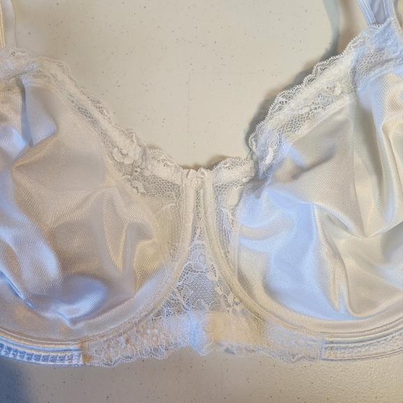 Penningtons White Unpadded Underwire Bra New NWT Size 46DD Unlined Basic - Picture 2 of 7
